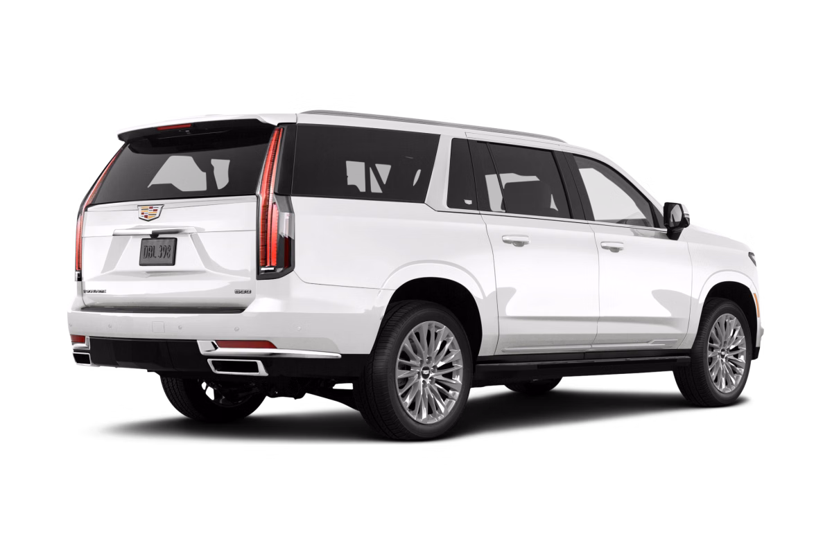 Cadillac Escalade ESV - Back view Cadillac Escalade ESV - Back view